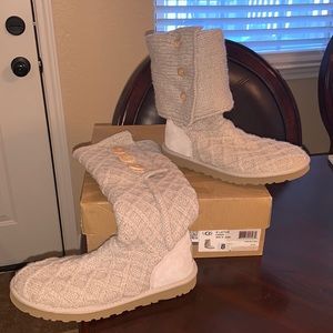 UGG Lattice Cardy boots 8